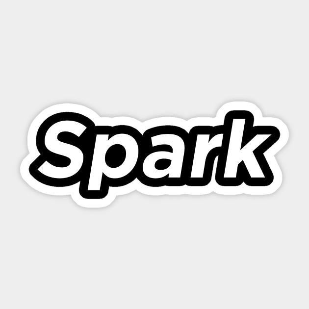 Spark Sticker by IlhanAz